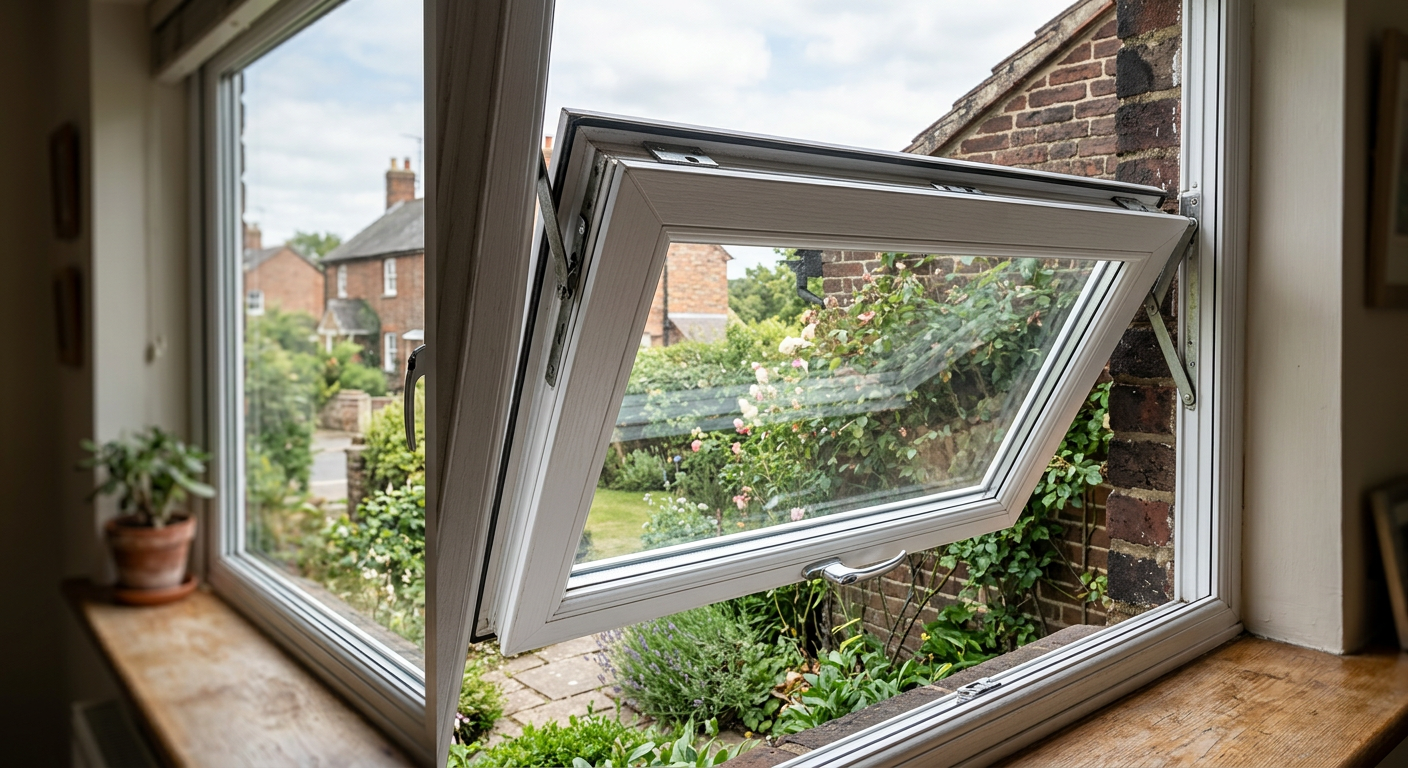 Top hung window Meaning | UK Regs Guide