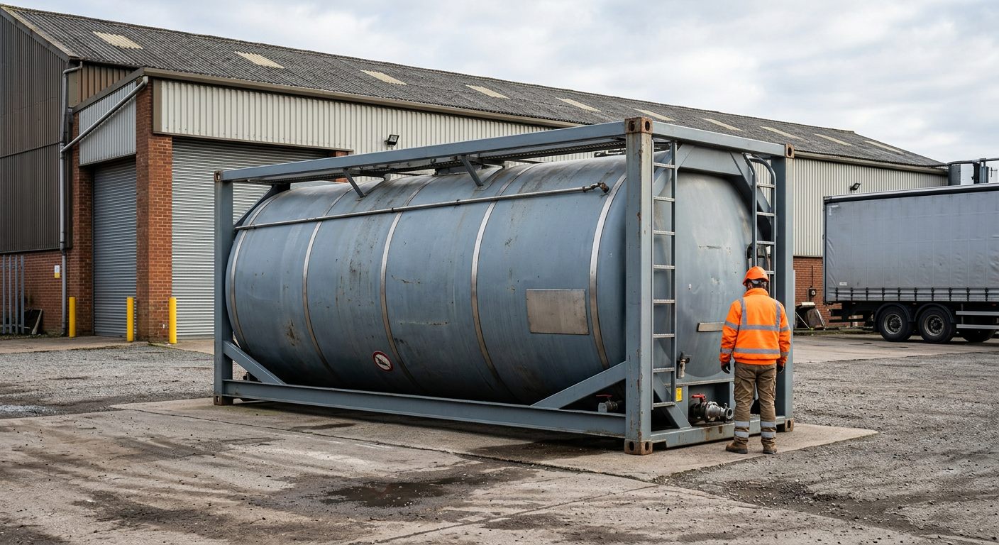 Tank Container Construction Tank container Meaning | UK Regs Guide