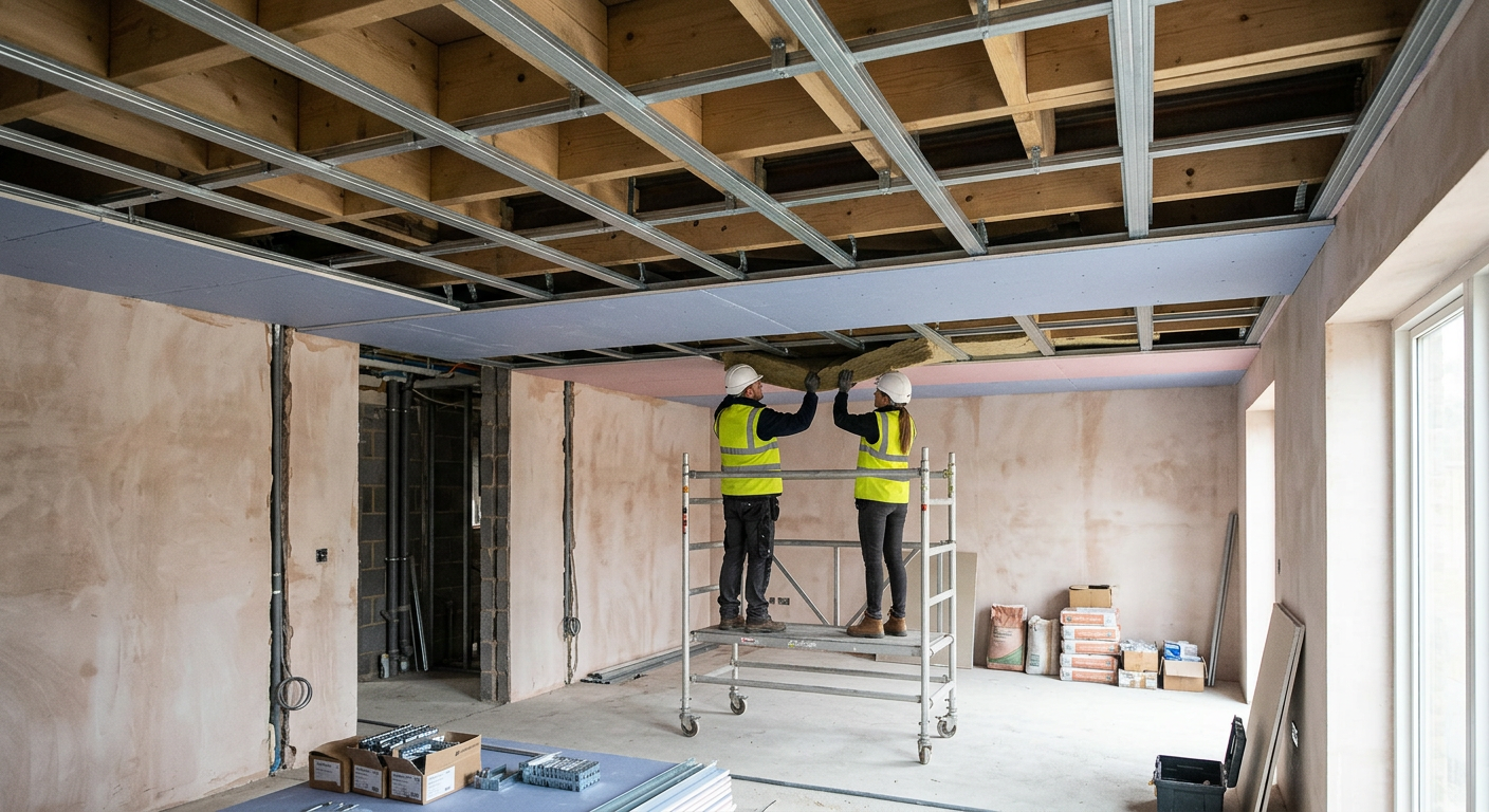 Independent ceiling Meaning | UK Regs Guide