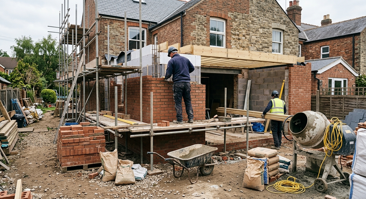 building work Meaning | UK Regs Guide